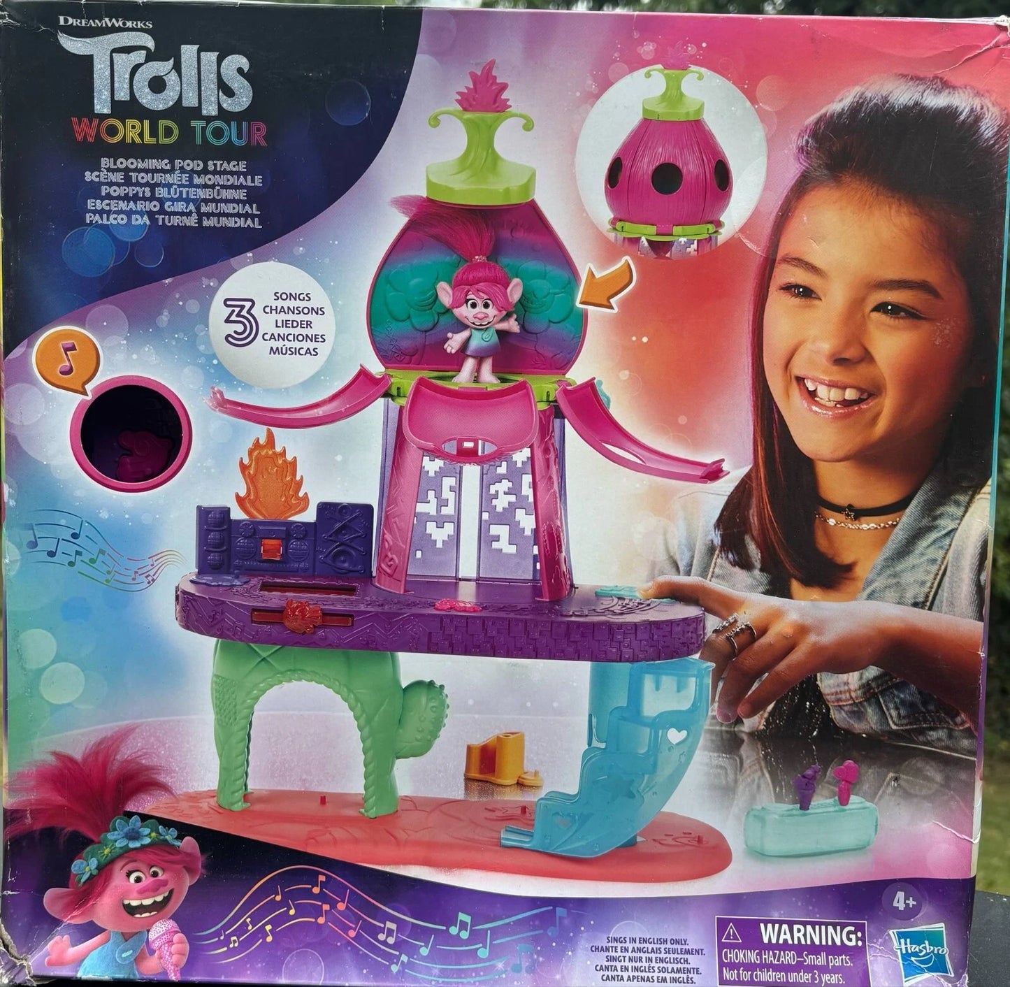 Trolls World Tour scène tournée mondiale