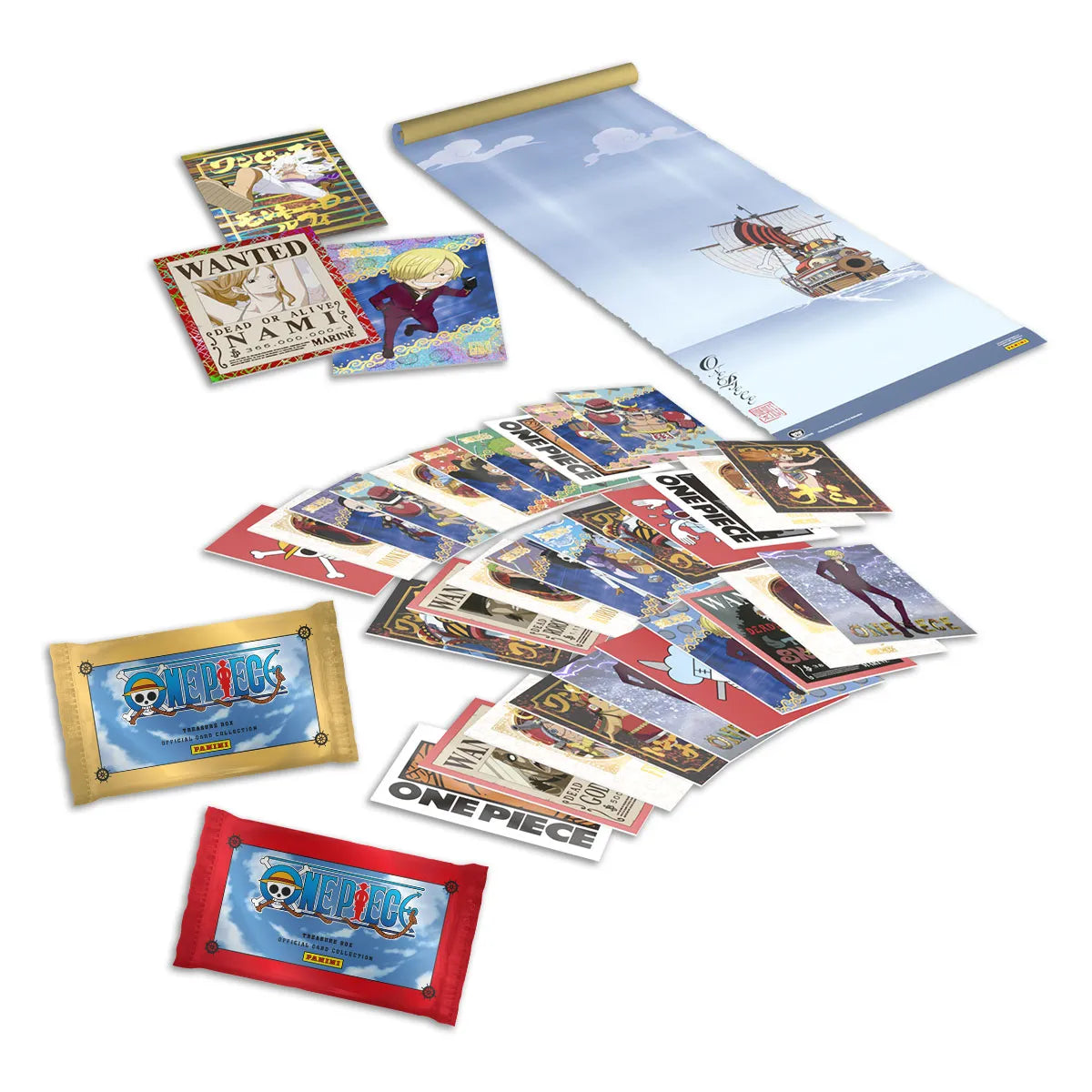 ONE PEACE TREASURY BOX PANINI