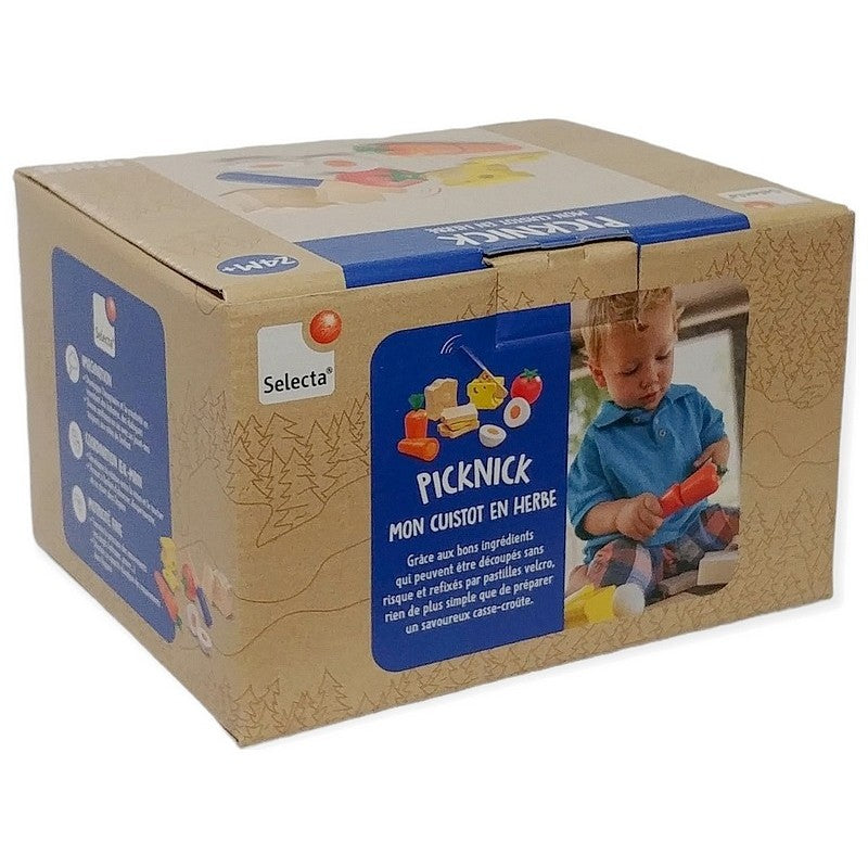 SELECTA - PICKNICK DINETTE BOIS 14 PIECES A COUPER