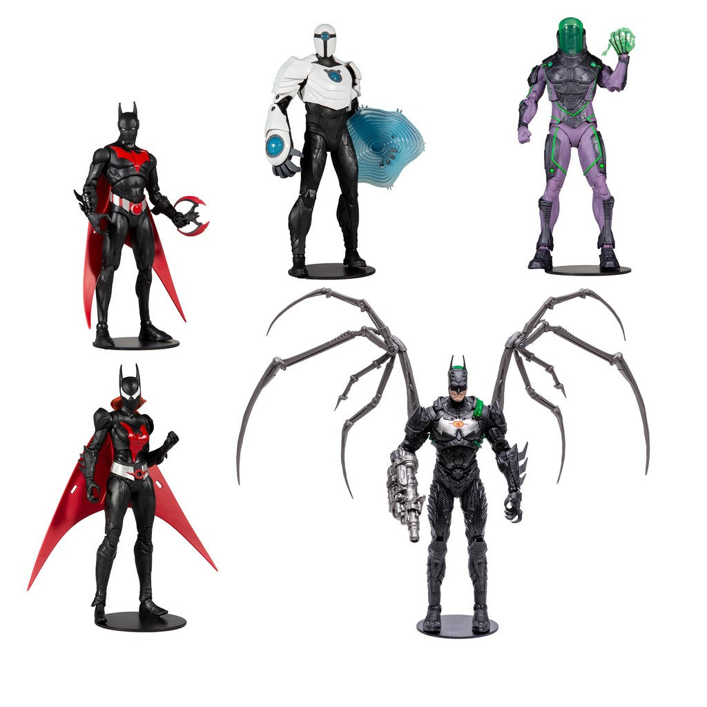 DC Comics : Batman Beyond 18 cm Pack de 5 Action Figures
