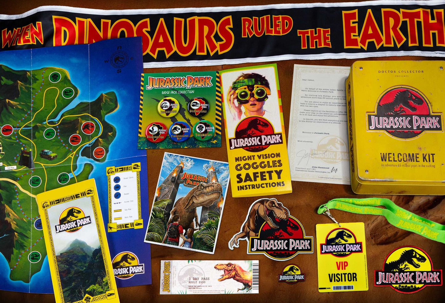 Jurassic Park Welcome Kit Standard