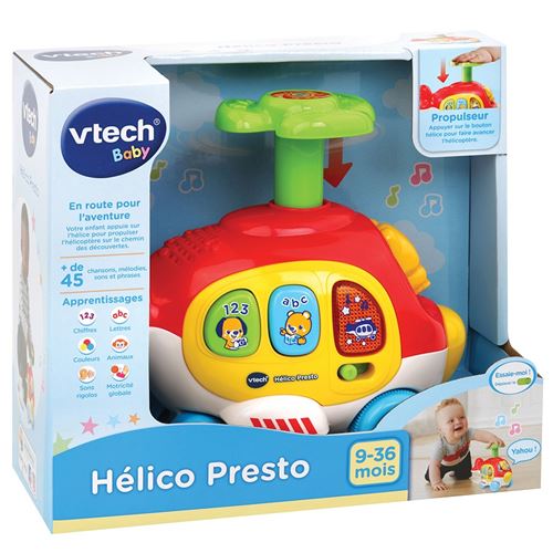 Jouet d'éveil interactif Vtech Baby Hélico Presto