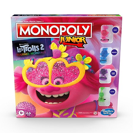 Monopoly Jr Trolls - Dreamworks