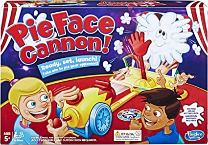 Pie Face Cannon Jeu de la Chantilly - Jeu de société Familial - À partir de 5 Ans